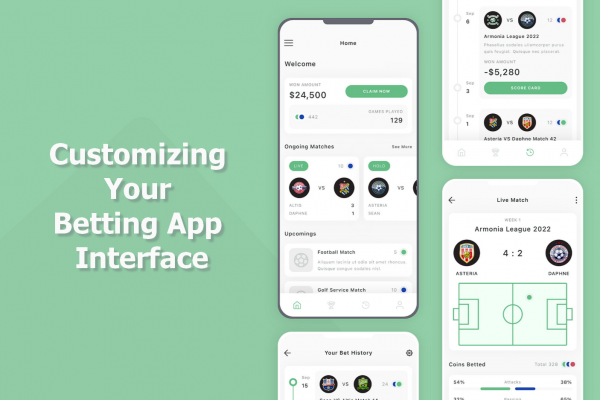 Customizing Your Betting App Interface